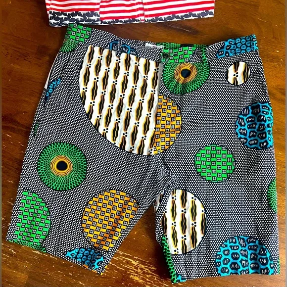Colorful Patterned Shorts